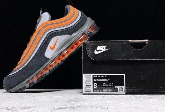 Orange-Black 97 Grey Nike Wolf 921522-013 Air Max Total 0213